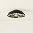 Troy Lighting C3716-SBK Eclipse Plafonnier en noir doux