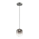 Matteo Lighting C37401MBSM Refrax LED Pendant in Matte Black