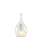 Matteo Lighting C37521CHCL Jericho Pendant in Chrome