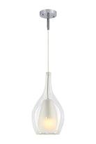 Matteo Lighting C37521CHCL Jericho Pendant in Chrome