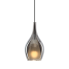 Matteo Lighting C37521MBSM Jericho Pendant in Matte Black
