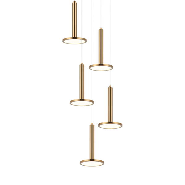 Extraterrestrial LED Multi-Light Pendant
