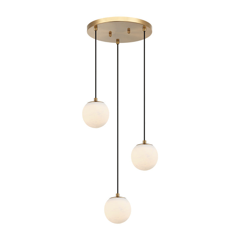 Matteo Canada - C41703AG - LED Pendant - Nikini - Aged Gold Brass