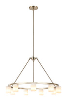 Matteo Lighting C42909CG Lindy LED Suspendu en or champagne