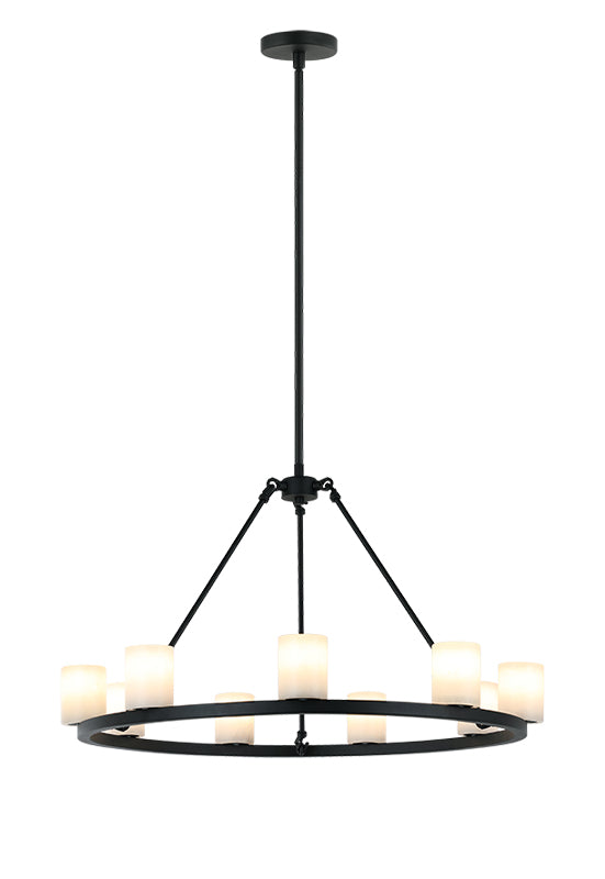 Éclairage LED Matteo C42909MB Lindy Suspendu en noir mat