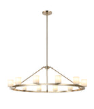 Matteo Lighting C42912CG Lindy LED Suspendu en or champagne