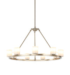 Matteo Lighting C42909CG Lindy LED Suspendu en or champagne