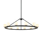 Éclairage LED Matteo C42912MB Lindy Suspendu en noir mat