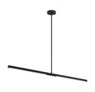 Éclairage linéaire LED Matteo Lighting C43648MB Suspension en noir mat