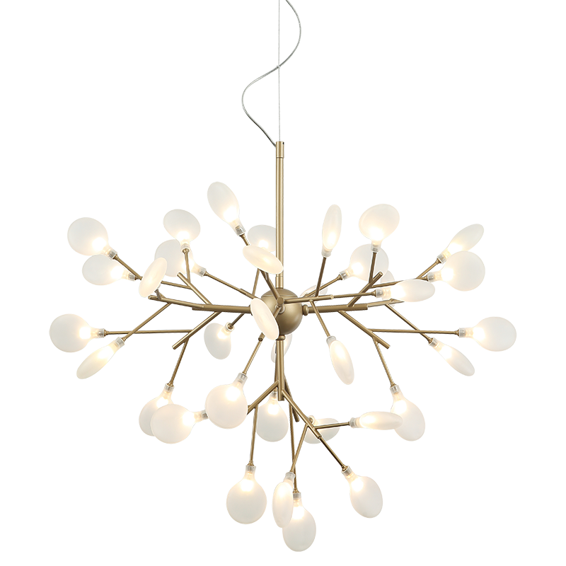 Matteo Canada - C69830GL - 35 Light Chandelier - Hydragea Bloom - Gold