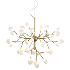 Matteo Canada - C69830GL - 35 Light Chandelier - Hydragea Bloom - Gold