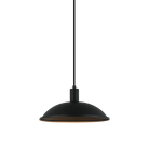 Matteo Lighting C81901MB Farmley Outdoor Pendant in Matte Black