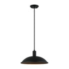 Matteo Lighting C81901MB Farmley Outdoor Pendant in Matte Black