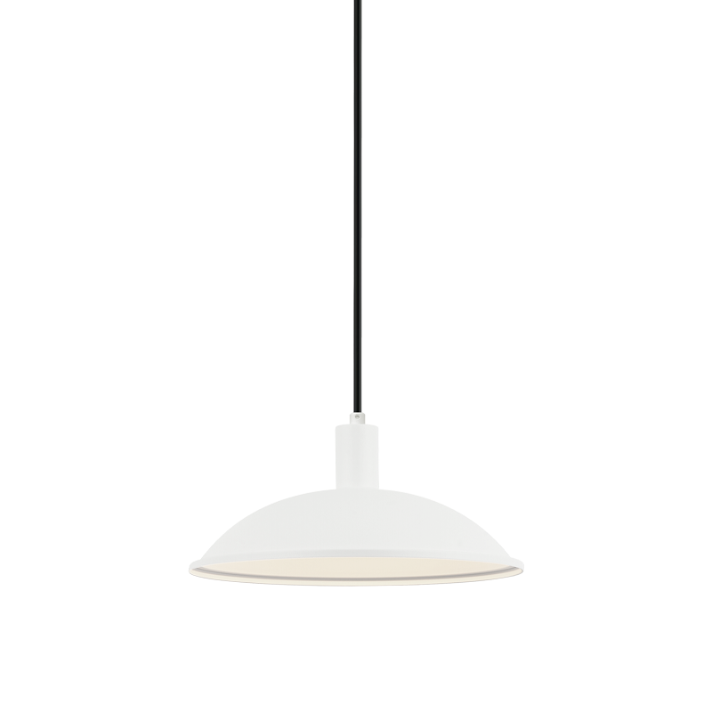 Matteo Lighting C81901MW Farmley Outdoor Pendant in Matte White