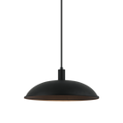 Matteo Lighting C81911MB Farmley Outdoor Pendant in Matte Black