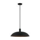 Matteo Lighting C81911MB Farmley Outdoor Pendant in Matte Black