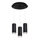 Kuzco Lighting MP401431BK-03 Cameo LED Multi Suspension en noir