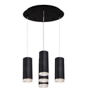 Kuzco Lighting MP401431BK-05 Cameo LED Multi Suspension en noir