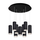 Kuzco Lighting MP401431BK-09 Cameo LED Multi Suspension en noir