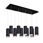 Kuzco Lighting MP401431BK-10 Cameo LED Multi Suspension en noir