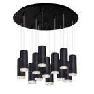 Kuzco Lighting MP401431BK-13 Cameo LED Multi Suspension en noir