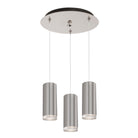 Kuzco Lighting MP401431BN-03 Cameo LED Multi Suspension en nickel brossé
