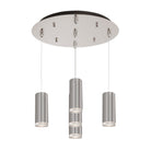 Kuzco Lighting MP401431BN-05 Cameo LED Multi Suspension en nickel brossé