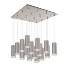 Kuzco Lighting MP401431BK-16 Cameo LED Multi Suspension en noir