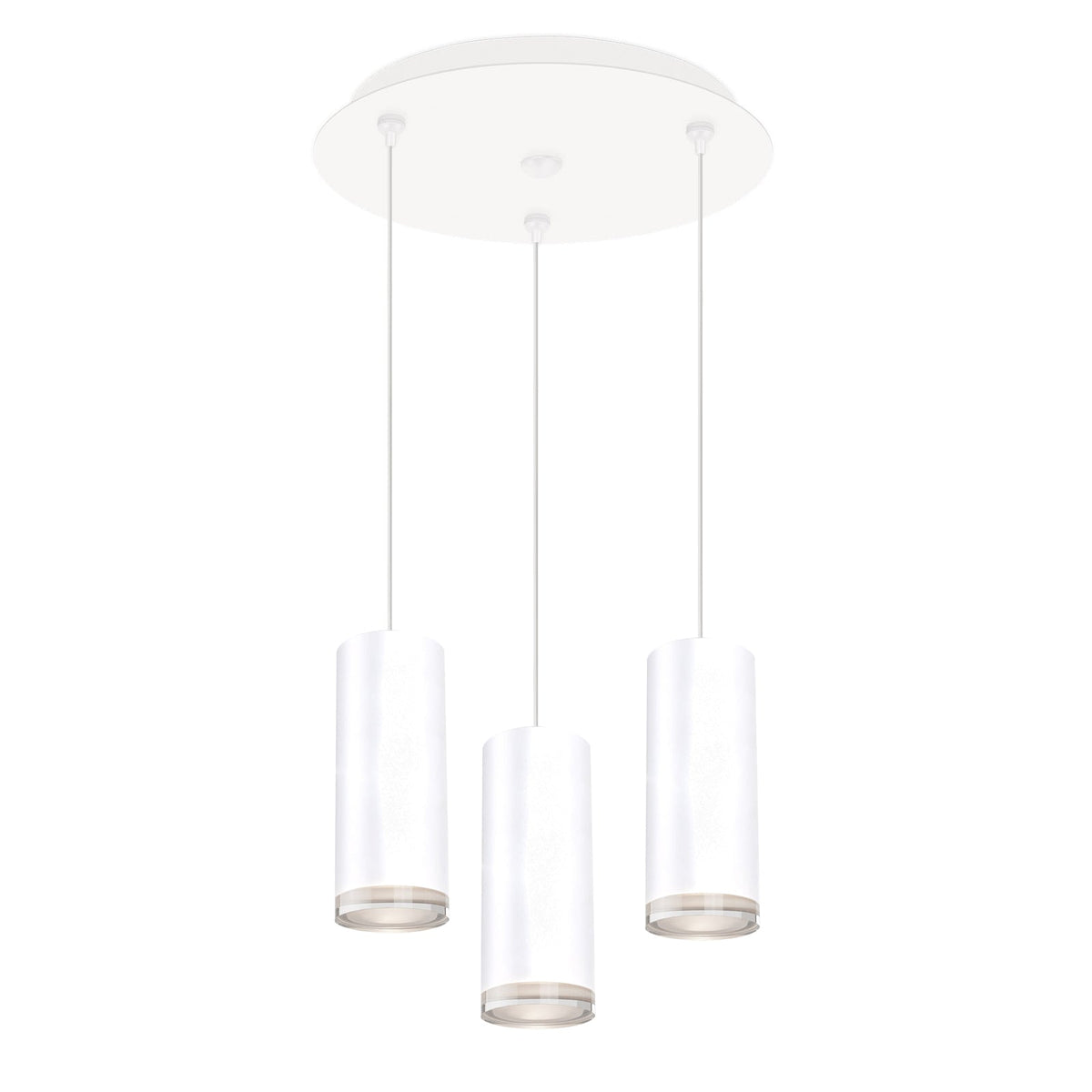Kuzco Lighting MP401431BK-03 Cameo LED Multi Suspension en noir