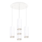 Kuzco Lighting MP401431BK-05 Cameo LED Multi Suspension en noir