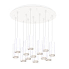 Kuzco Lighting MP401431BK-13 Cameo LED Multi Suspension en noir