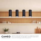 Kuzco Lighting MP401432BK-04 Cameo LED Multi Suspension en noir