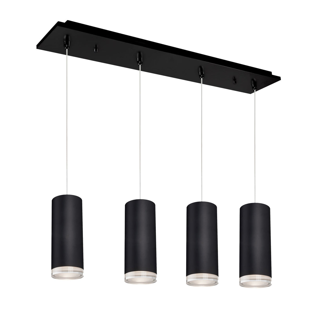 Kuzco Lighting MP401432BK-04 Cameo LED Multi Suspension en noir