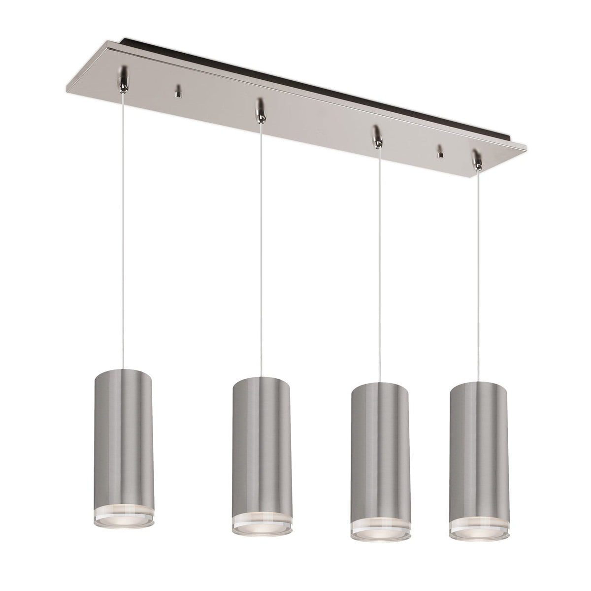 Kuzco Lighting MP401432BN-04 Cameo LED Multi Suspension en nickel brossé