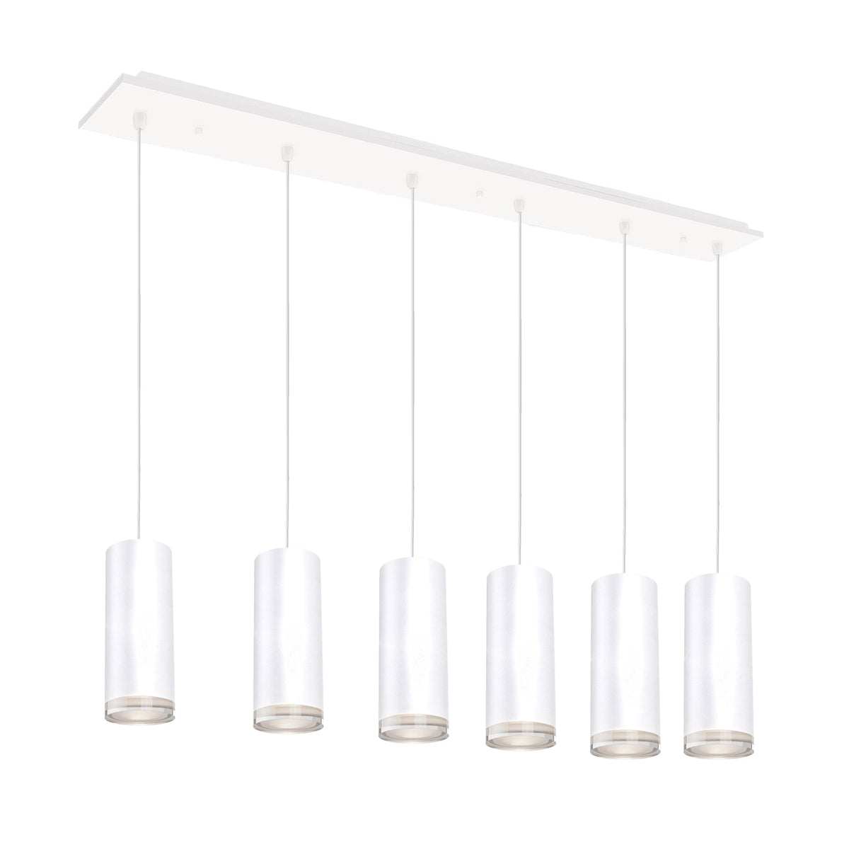 Kuzco Lighting MP401432WH-06 Cameo LED Multi Suspension en blanc
