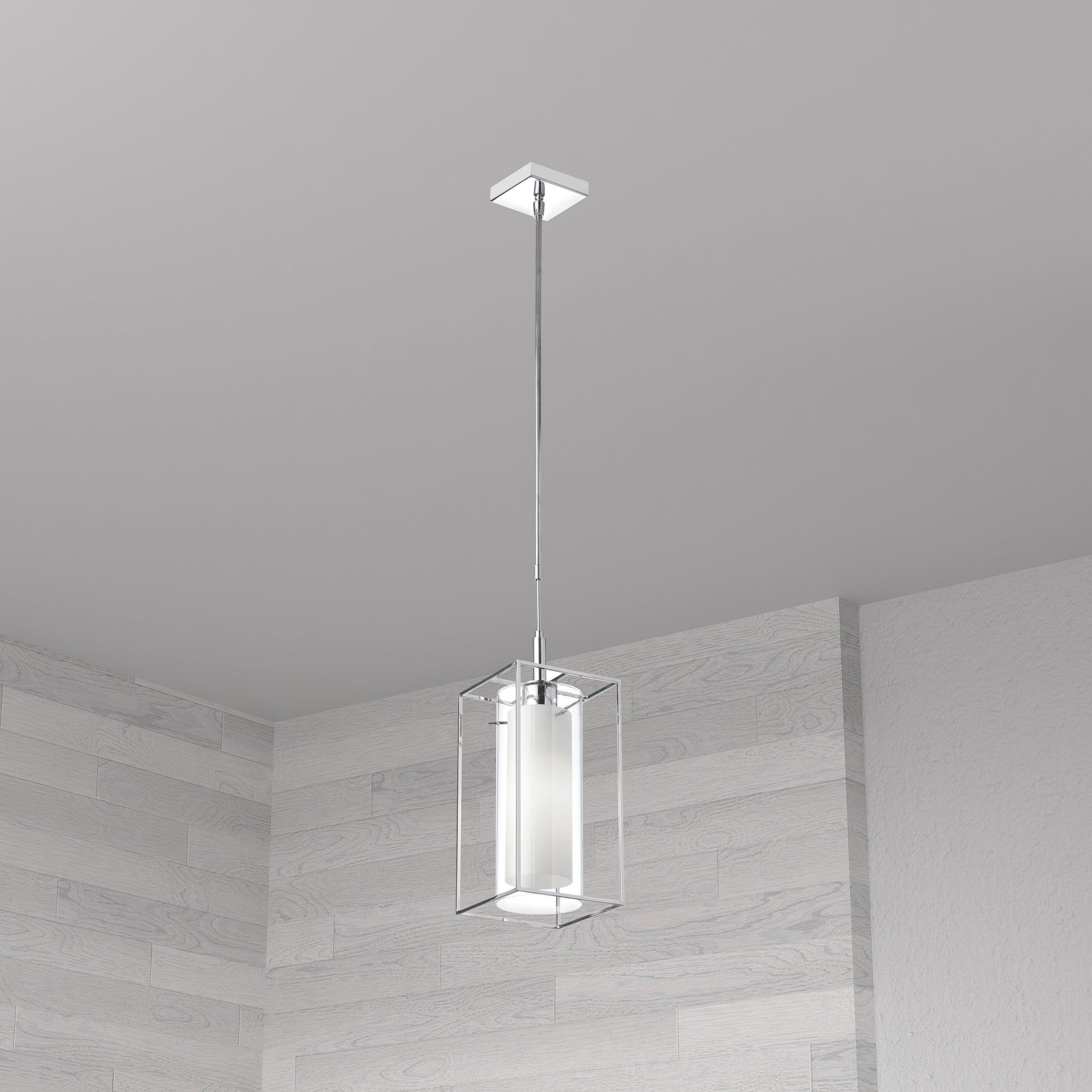 Dainolite Canada - CBE-61P-PC - One Light Pendant - Cubo - Polished Chrome