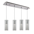 Kuzco Lighting MP4401CH-04 Champagne LED Multi Suspension dans Chrome