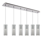 Kuzco Lighting MP4401CH-06 Champagne LED Multi Suspension dans Chrome