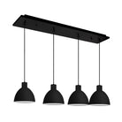 Kuzco Lighting MP1706BK-04 Chroma LED Multi Pendant in Black
