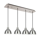 Kuzco Lighting MP1706BN-04 Chroma LED Multi Pendant in Brushed Nickel