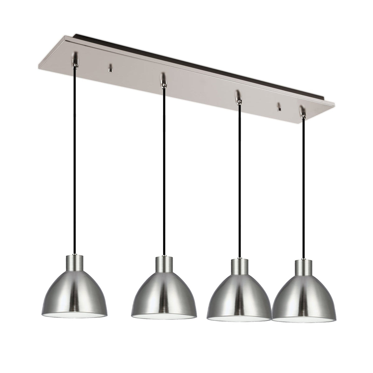 Kuzco Lighting MP1706BN-04 Chroma LED Multi Pendant in Brushed Nickel