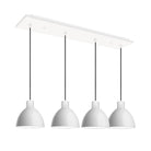 Kuzco Lighting MP1706WG-04 Chroma LED Multi Pendant in Glossy White