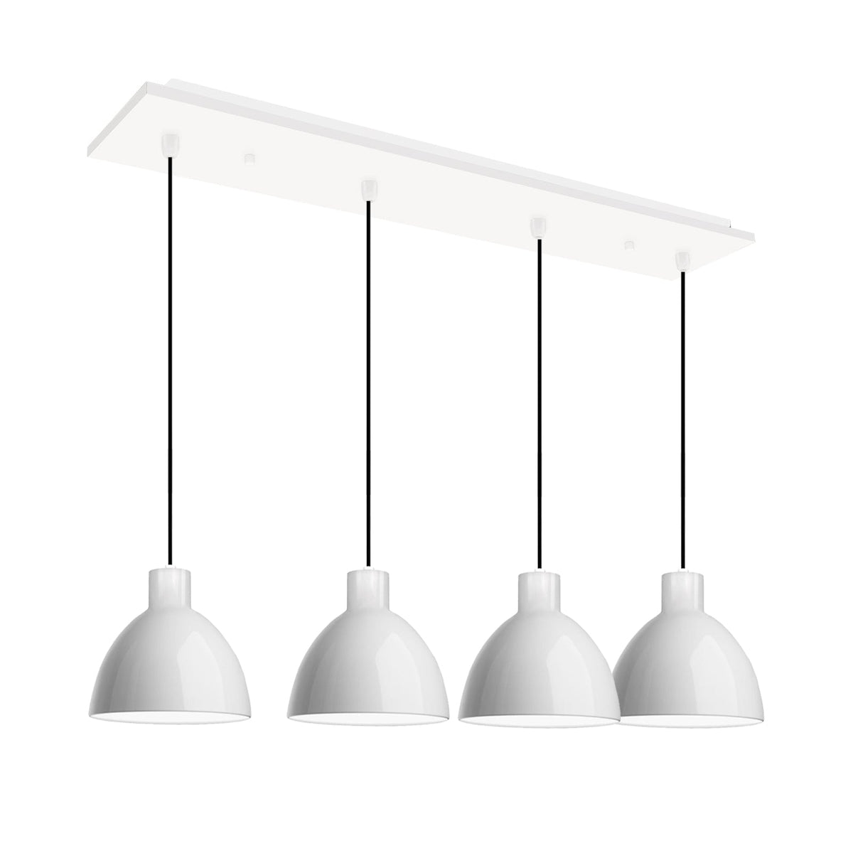 Kuzco Lighting MP1706WG-04 Chroma LED Multi Pendant in Glossy White