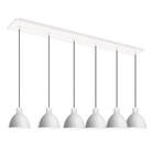 Kuzco Lighting MP1706WG-06 Chroma LED Multi Pendant in Glossy White