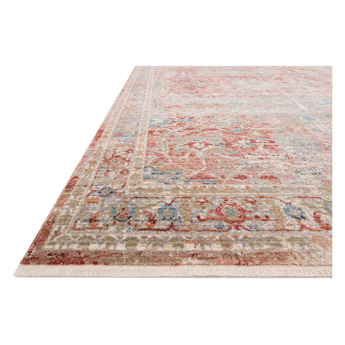 CLAIRE CLE-01 RED / IVORY