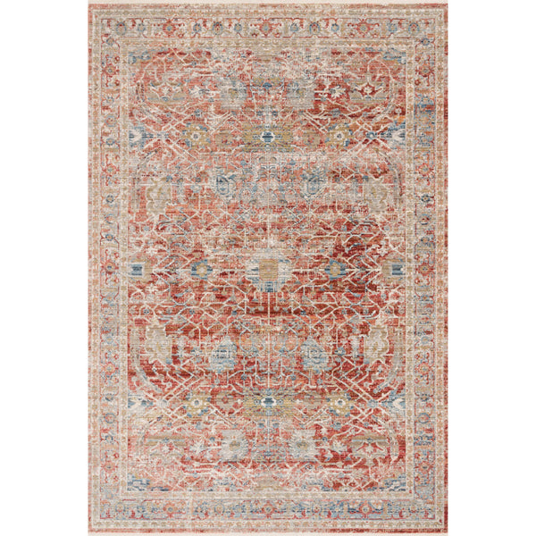 CLAIRE CLE-01 RED / IVORY