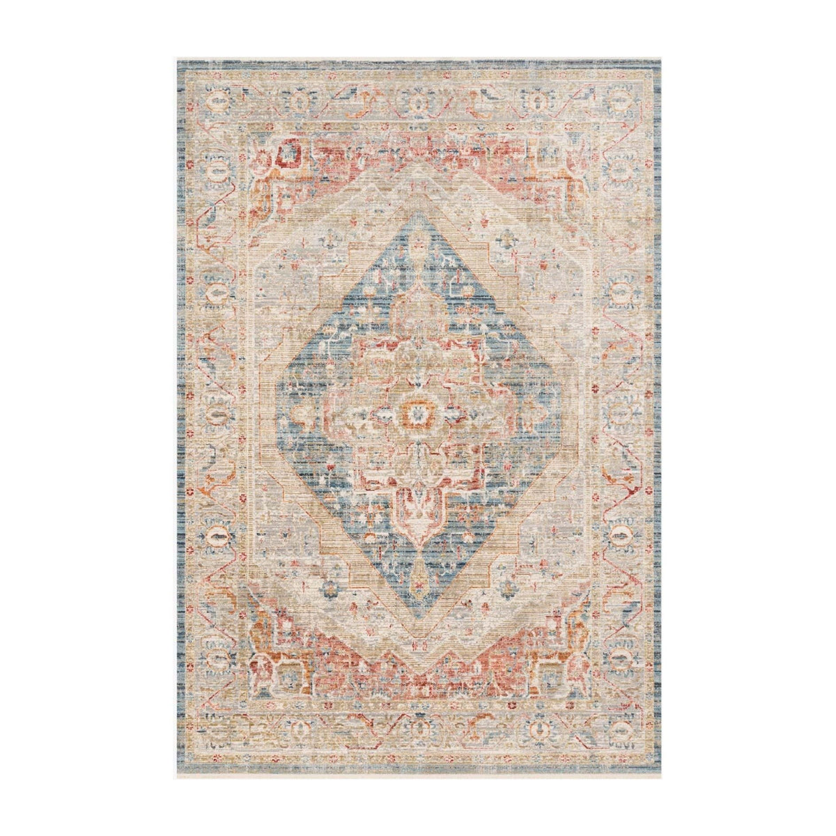 CLAIRE CLE-04 BLEU / MULTICOLORE