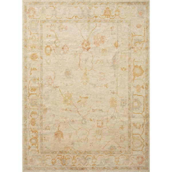 Tapis Clément CLM-02 Ivoire/Or