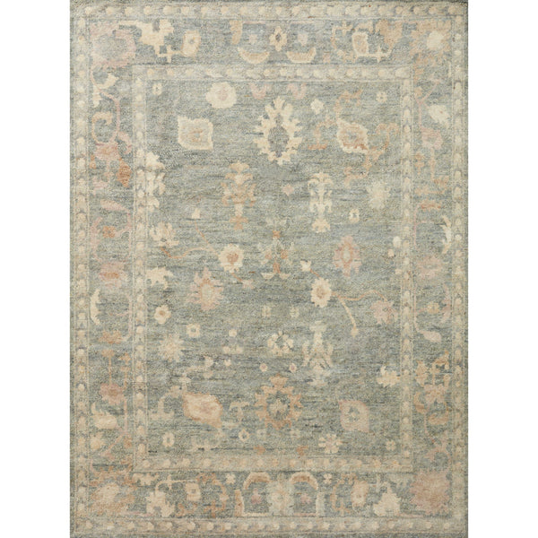 Tapis Clément CLM-03 Ardoise / Naturel