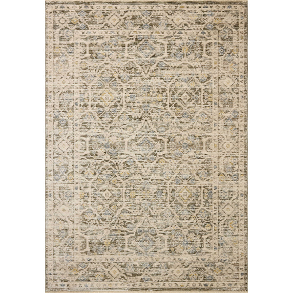 Tapis Clarisse CLS-08 Olive / Ivoire
